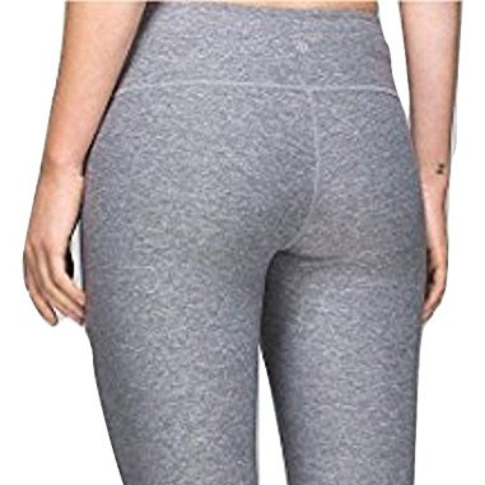 Grey lululemon crops